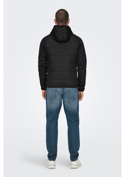 Onslan Mıx Jacket Otw Noos Erkek Siyah Mont - 22029643 fırsatları
