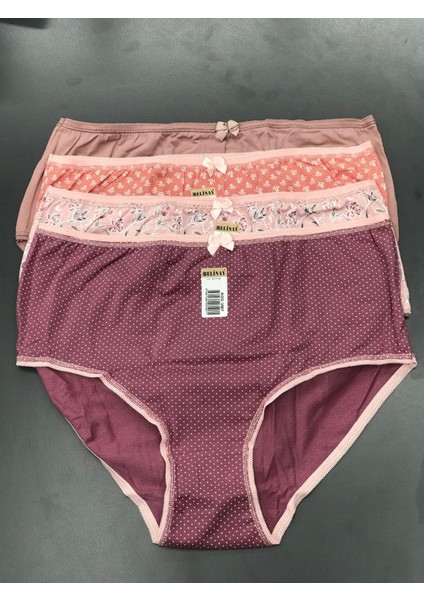 Kadın Yüksek Bel Pamuk Bato