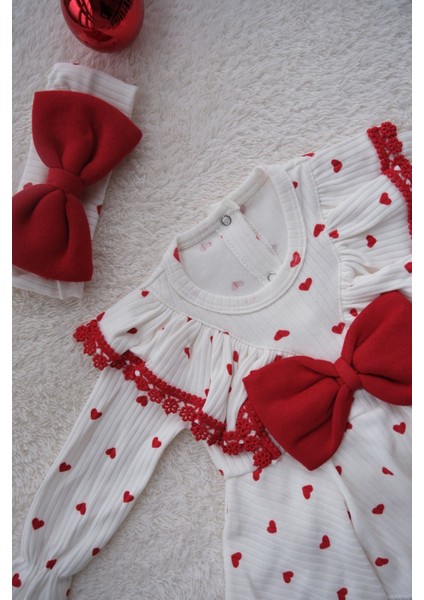 Mini Cayzen Kalpli Güpürlü Romper Tulum Elbise modelleri