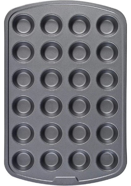 Muffin Kalıbı 24'lü Mini Cupcake Fırın Kapsülü Kek Browni Kekstra Kurabiye Kalıbı Muffin Baking Pan