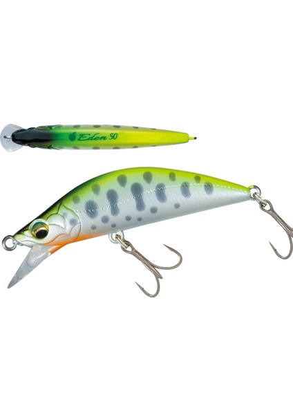 Finetail Eden 50HS 5.5gr Lrf Sahte Balık # 14 Pearl Chart Yamame