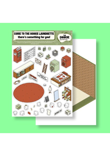 Kuru Temizleme Izometrik Sticker fiyatları