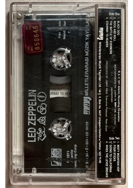 LED Zeppelin - Untitled Kaset