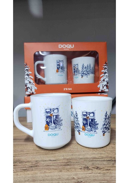 Yılbaşı Kokulu Mum ve Kupa