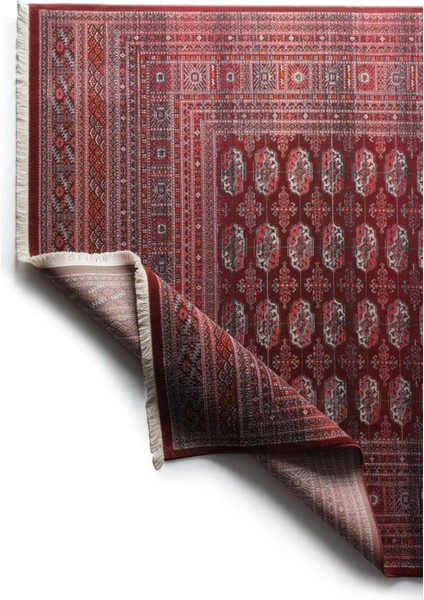 7/24 Vintage Tarzı 120 x 180 Toz Barındırmaz Viskon Halı 0235-BRD fiyatları