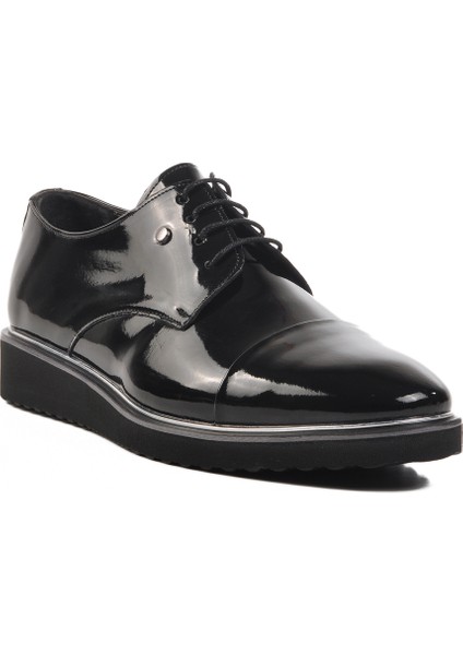 Siyah Rugan Erkek Klasik Ayakkabı P420 M modelleri