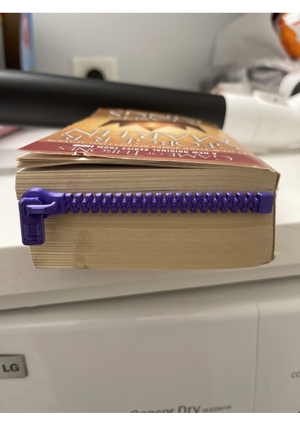 Kitap Ayracı Fermuar Desenli indirimleri