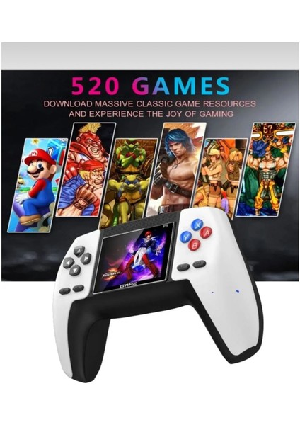 P5 Tasinabilir 520 Uyumlu Kablosuz Oyun Konsol Atari Oyun Konsolu Game Stick Konsol Taşınabiliratari