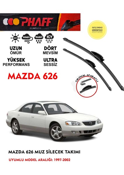 Mazda 626 Muz Muz Silecek Takımı 2.0 Motor Araca Özel Aparat (1997 - 2002)