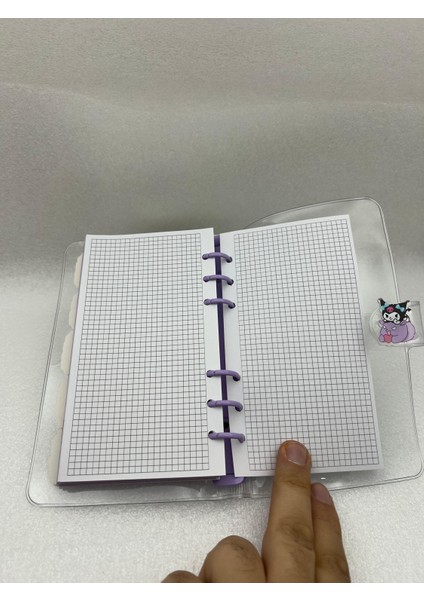 Sanrio Kawaii Kuromi My Melody Cinnamoroll Lüx Notebook Ajanda Defter Hediyelik 1ADET