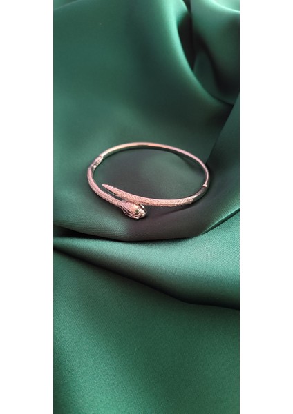 Gümüş Rengi Yılan Bileklik modelleri