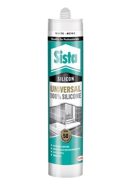 Sista Üniversal Beyaz Silikon 280 ml