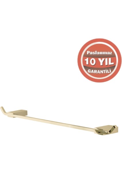 Paslanmaz Pirinç Titanik Uzun Havluluk 60CM Altın Sarı Gold