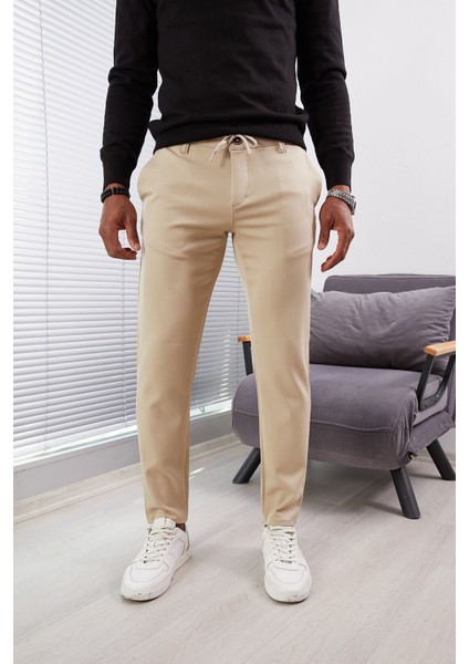 Erkek Kışlık Jogger Pantolon Gabardin Kaliteli Kumaş