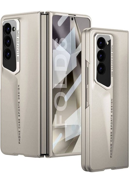 Samsung Galaxy Z Fold 6 Için Uyumlu Kılıf Ultra Ince Kamera Korumalı Sert Rubber Procase Kapak