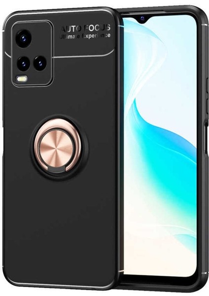 Vivo Y21S Için Uyumlu Kılıf Zore Marka Ravel Silikon Kapak