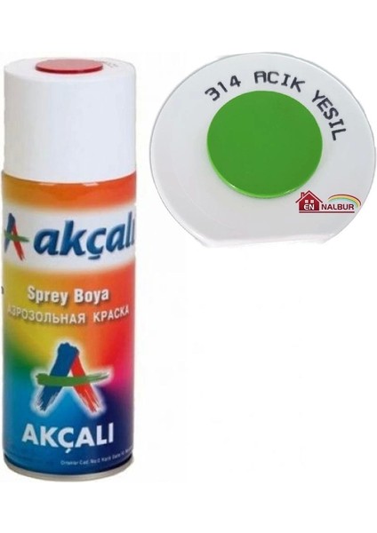 Sprey Boya 400 ml 314 Açık Yeşil