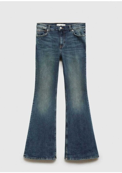 Violeta Yüksek Bel Flare Jean Pantolon