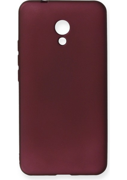 Meizu M5S Için Uyumlu Kılıf Yumuaşk Renkli Esnek Premium Rubber Silikon - Mürdüm