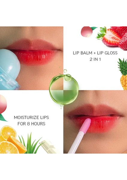 Lolipop Çift Taraflı Balm ve Gloss