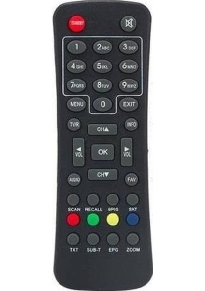5500 Fta Uydu Kumandası