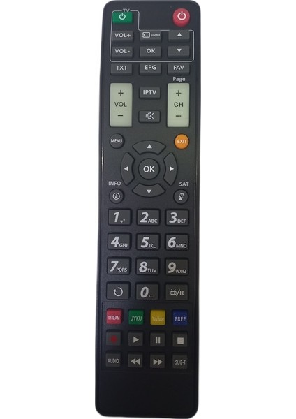 Astra Space Hd Uydu Alıcı Kumandası