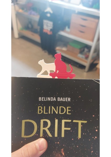 Kitap Ayracı Kedili Model 5 Adet modelleri