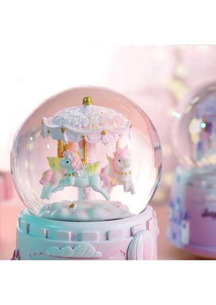 Atlı Karınca Büyük Boy Müzikli Işıklı Püskürtmeli Kar Küresi fiyatları