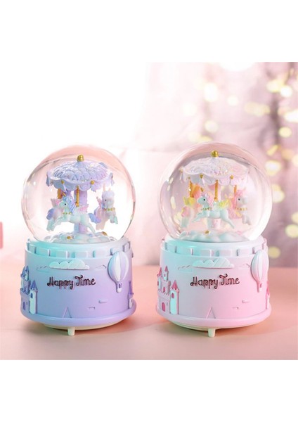 Atlı Karınca Büyük Boy Müzikli Işıklı Püskürtmeli Kar Küresi modelleri