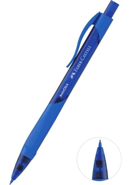 0.5 mm 1 Adet Auto Click Mekanik Uçlu Kalem Canlı Renkler Versati Kalem