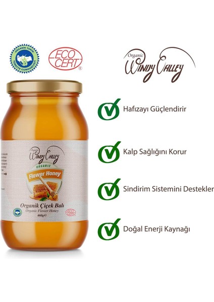 Süzme Çiçek Balı (500 gr)