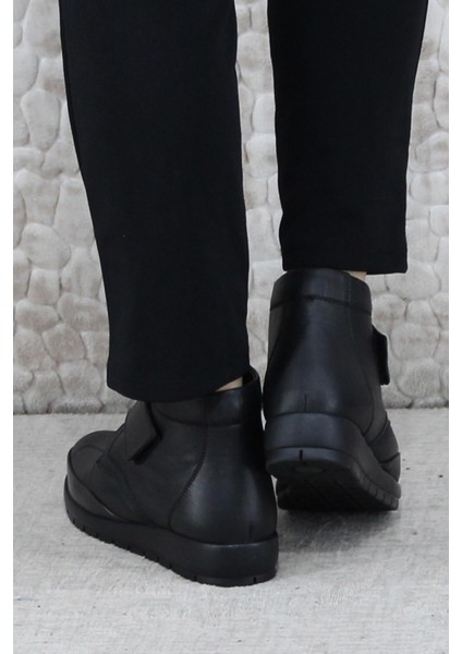 104577 Rahat 5 Nokta Kemik Çıkıntısına Özel Orijinal Ürün Deri Kadın Bot modelleri