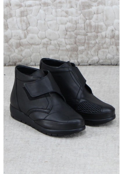 104577 Rahat 5 Nokta Kemik Çıkıntısına Özel Orijinal Ürün Deri Kadın Bot fırsatları