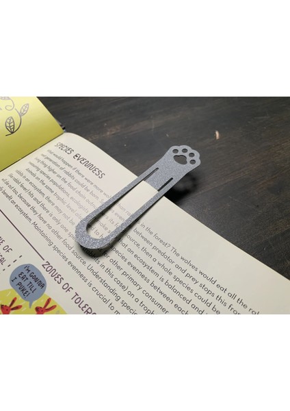 Kitap Ayracı Kedi Patisi Model 3 Adet fırsatları