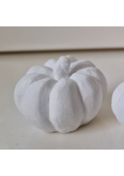 3,6 cm Mini Minyatür Bal Kabağı Kabak Silikon Kalıp K-1398, Kokulu Taş Sabun Alçı Mum Kalıbı