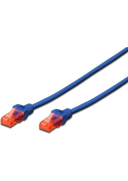 Dıgıtus 0.25M Cat6 Utp DK-1617-0025/B Mavi Patch Kablo