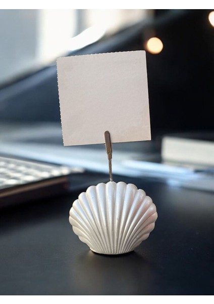 Sedef Inci Istiridye Fotoğraf Not Tutucak Hediyelik
