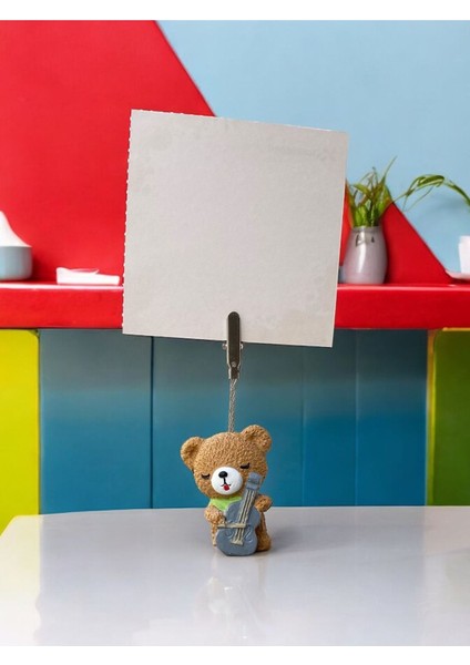 Çello Sevimli Ayıcık Fotoğraf Not Tutucu