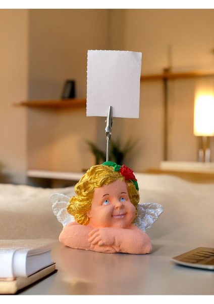 Kanatlı Bebek Melek Fotoğraf - Not Tutucu indirimleri