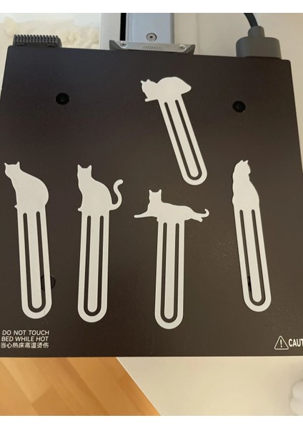 Kitap Ayracı Çeşitli Kedi Model 5 Adet fırsatları