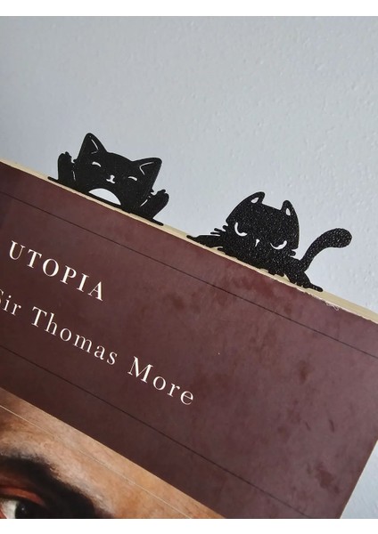Kitap Ayracı Çeşitli Kedi Model 4 Adet fiyatları