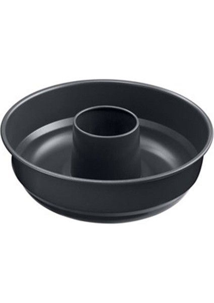 Borulu Kek Kalıbı - Siyah - 26 cm