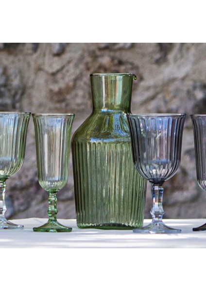 Splendid Karaf - Yeşil - 1000 ml