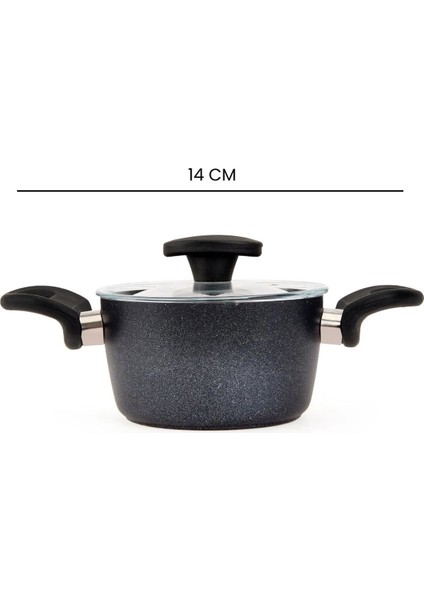 Festy Derin Tencere - Siyah - 14 cm indirimleri
