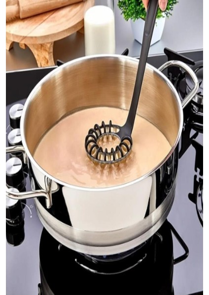 Modern Spiral Çırpıcı Yanmaz Yapışmaz Çizmez | Yumurta Çırpıcı | Pratik Çırpıcı 28 cm