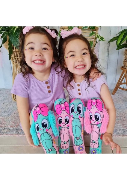 Bunny Çorap Ayak Maskesi 3 - 5 Yaş