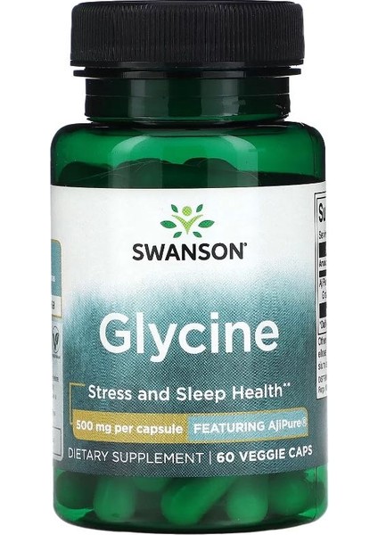 Glycine 500 Mg 60 Kapsül