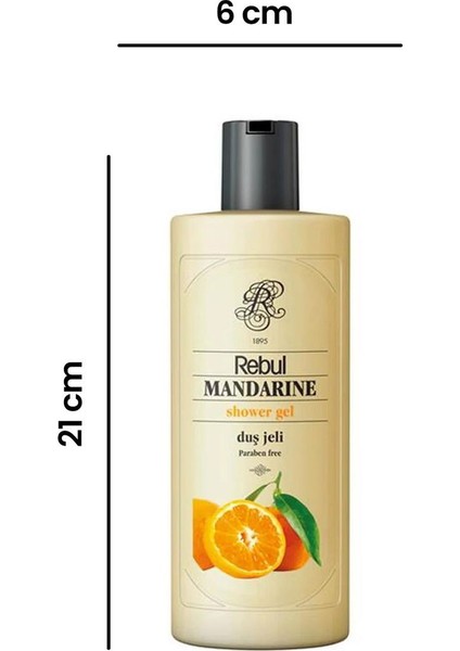 Mandarine duş Jeli - Bej - 500 ml