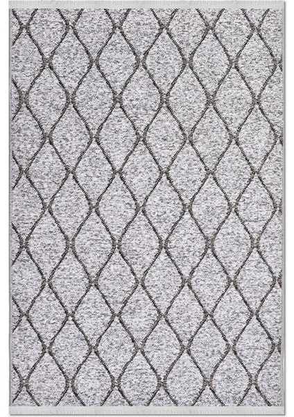 8348 Asil Kahve Modern Kilim - Gri - 120 x 280 cm