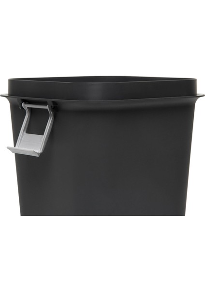 Comfort Dust Bin Siyah Çöp Kovası - 8 Lt